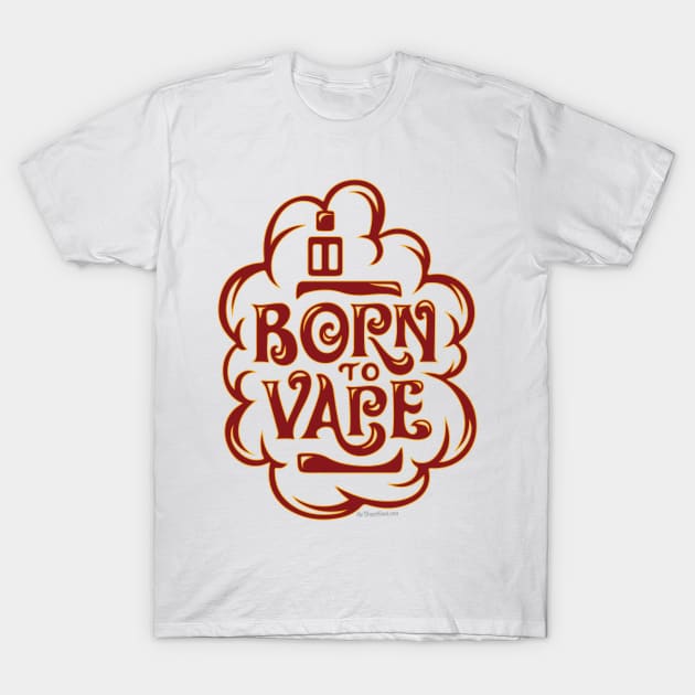 Vape | Born to Vape - Vaping T-Shirt by IconicTee